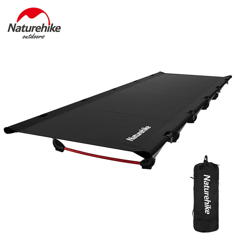 Naturehike Camping beds Compact Ultralight Camping Bed Outdoor Beach Travel Tent Sleeping Fishing Cots Foldable Bed Folding Bed