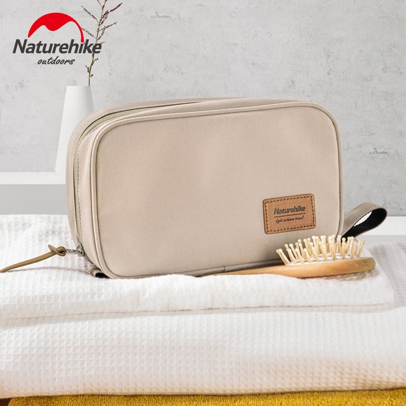 Naturehike  2.3L/3.5L Travel Wash Bag Foldable Cosmetic Bag Portable Outdoor TPU Waterproof Ultralight Bag  NH20SN010