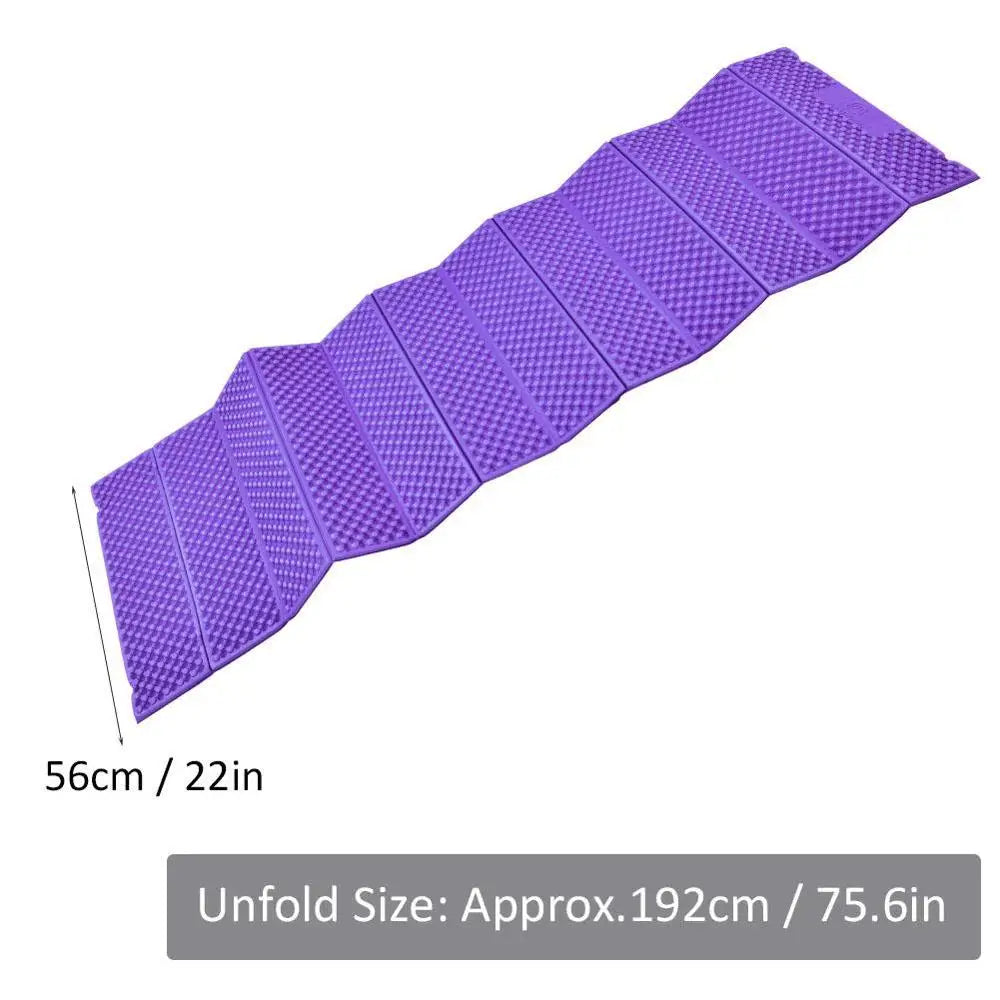 Outdoor Camping Mat Mattress Moisture-proof Foam Camping Mat Folding Beach Tent Picnic Mat Sleeping Pad Cushion