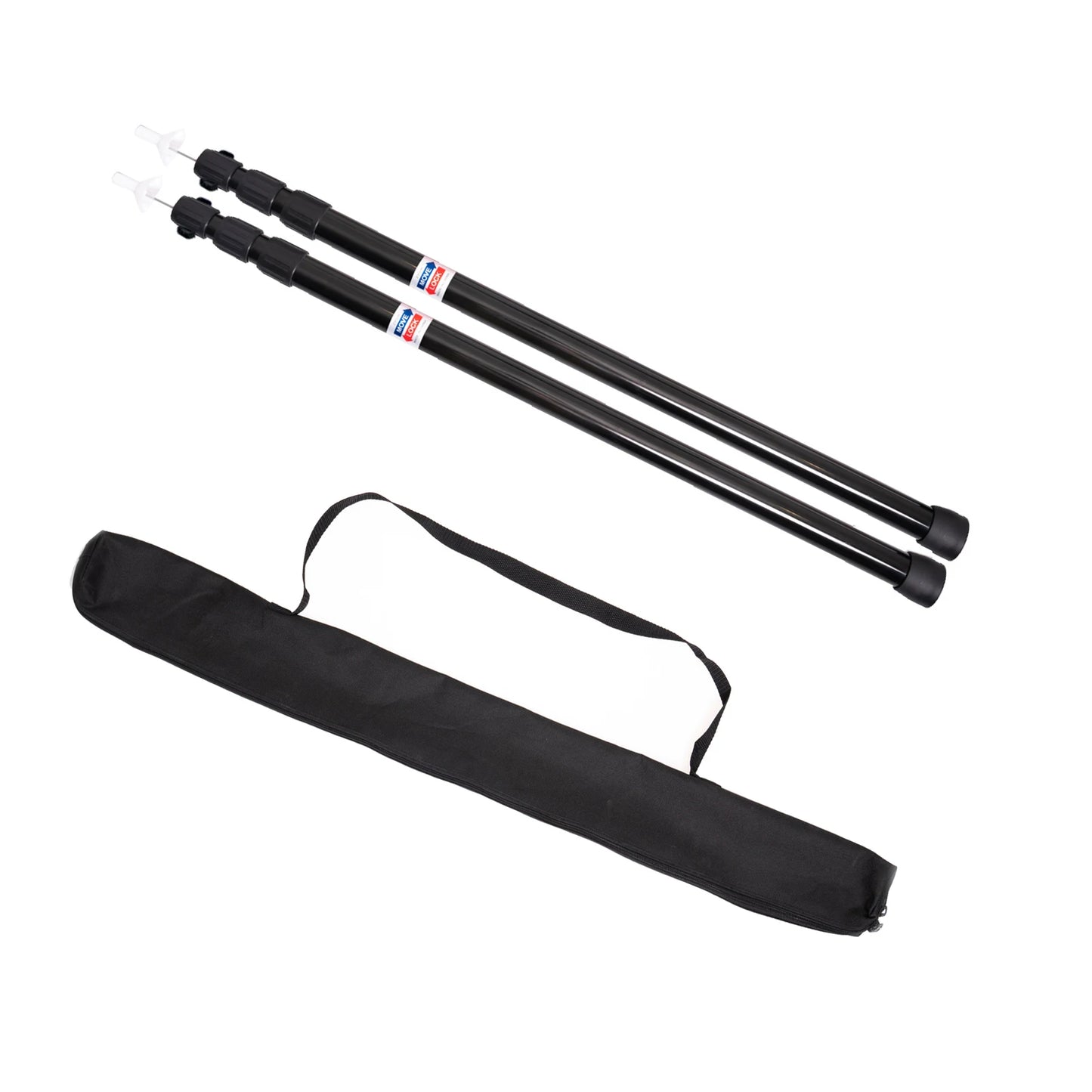 Adjustable Tent Support Rod Beach Shelter Tarp Awning Pole Thicken Aluminum Alloy Tent Pole Camping Accessories for Camping Tent