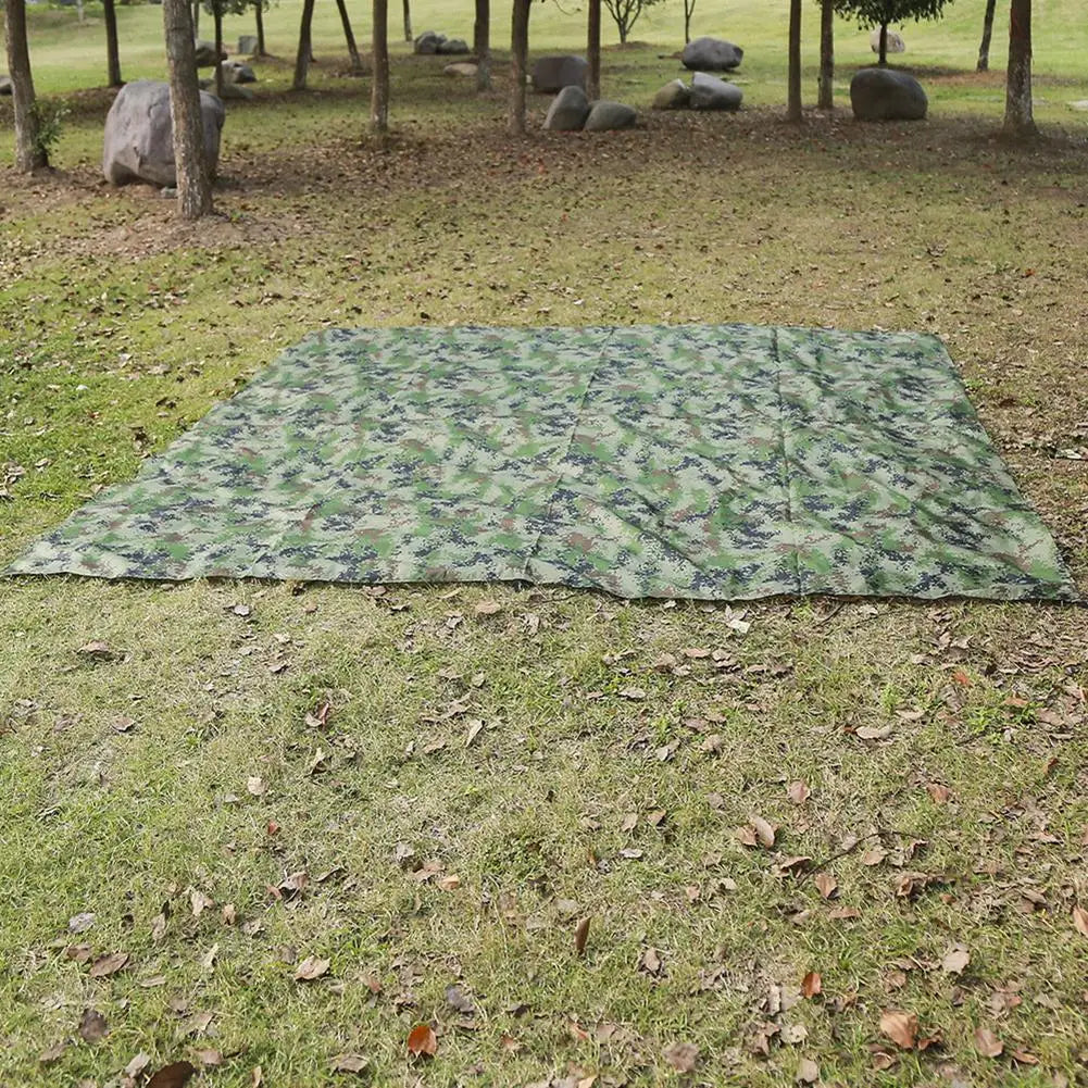 Large Hammock Waterproof Rain Fly Tent Tarp Lightweight Portable Waterproof Ripstop Easily Fold Sun Shelter UV Protection