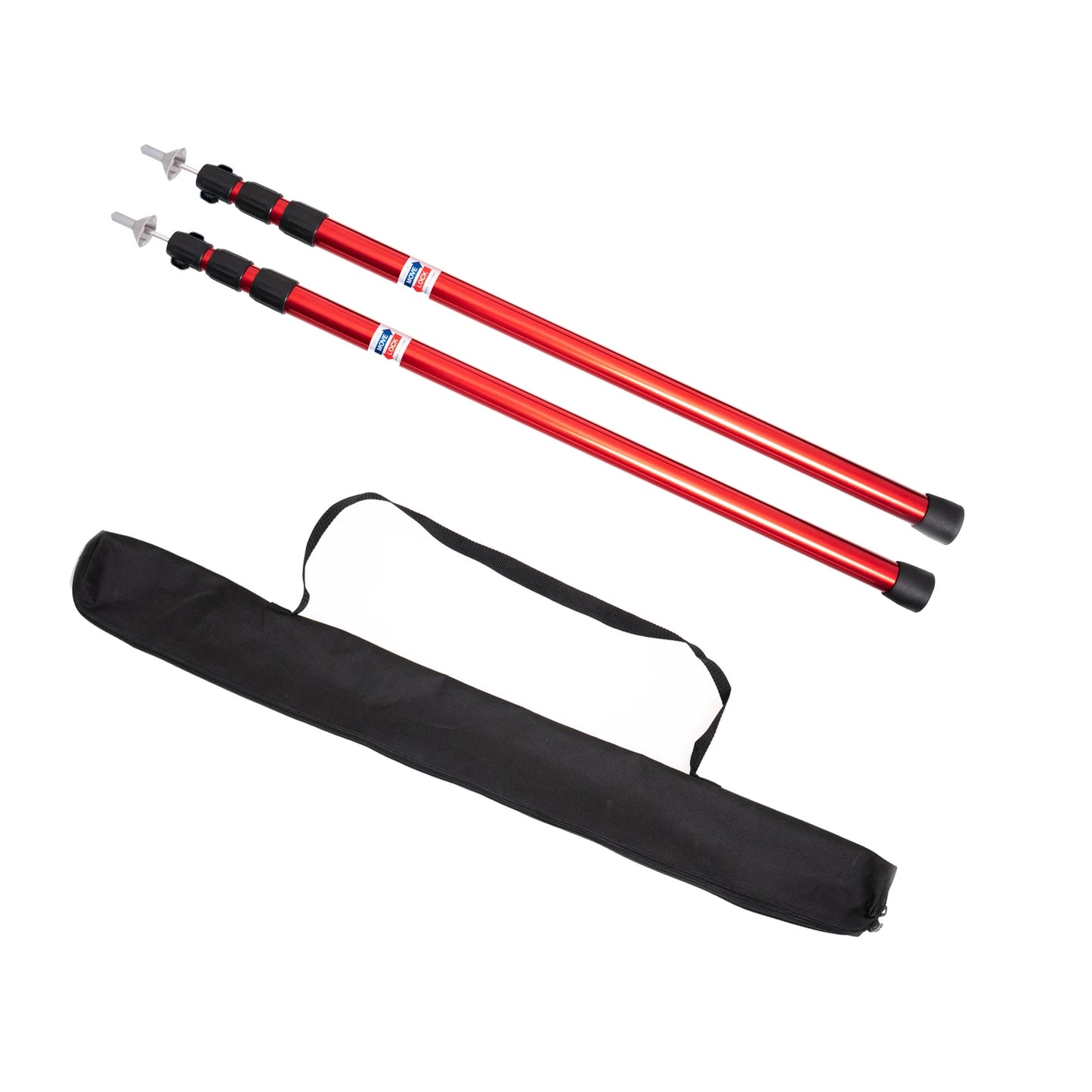 Adjustable Tent Support Rod Beach Shelter Tarp Awning Pole Thicken Aluminum Alloy Tent Pole Camping Accessories for Camping Tent