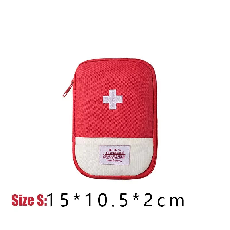 Portable First Aid Kit Bags Medicine Medical Large Storage Bag Pouch Camping Emergency Home Outdoor Travel Handle Bag Organizer