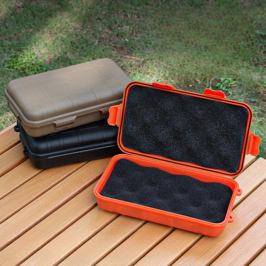 Outdoor Shockproof Waterproof Boxes Survival Airtight Case Holder For Storage Matches Small Tools EDC Travel Sealed Containers