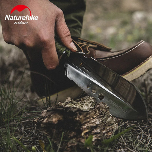 Naturehike Camping Shovel Outdoor Multifunctional Hiking Tactical Survival Emergency Tool Mini Portable Bushcraft Garden Shovels