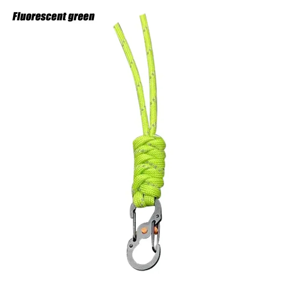 1PC Anti-Theft 8-Figure Umbrella Rope Hand-Woven Keychain Outdoor Wrist Camera Lanyard Anti-Loss Key Rope ID Belt
