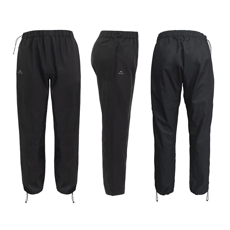 Naturehike Rain Pants Windproof Men Women Outdoor Camping Hiking Mountaineering Travel Waterproof Breathable Fishing Trousers