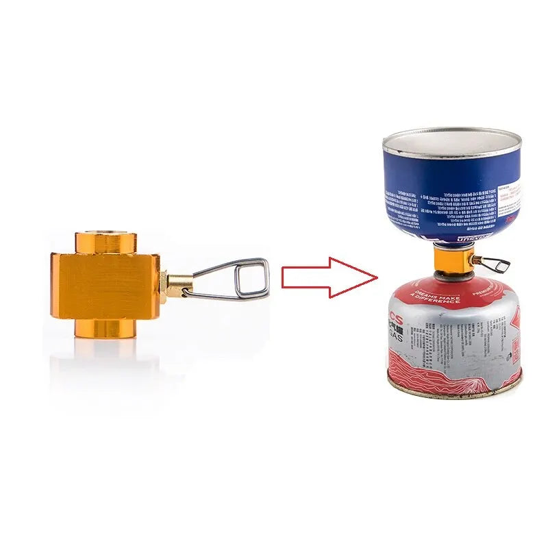 Widesea Camping Stove Propane Refill Adapter Gas Burner Gas Filling Butane Cylinder Tank LPG Saver Camping Equipment