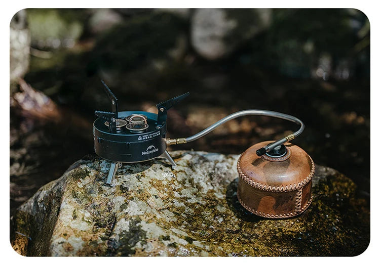 Naturehike Faint Star Camping IGT Stove Outdoor Foldable Gas Stove Butane Fuel Stove Tourist Gas Burner Picnic Stove  Cookware