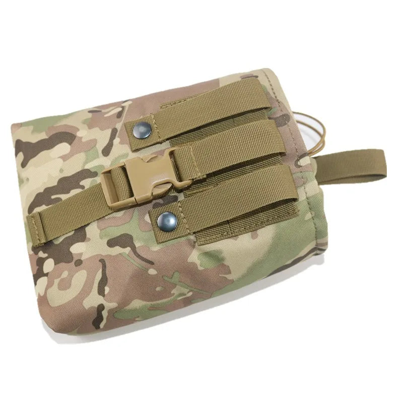 1000D Nylon Tactical Magazine Dump Pouch Outdoor First Aid Kits Molle Mag Drop Pouch Recycling Bag Storage Tool Bag