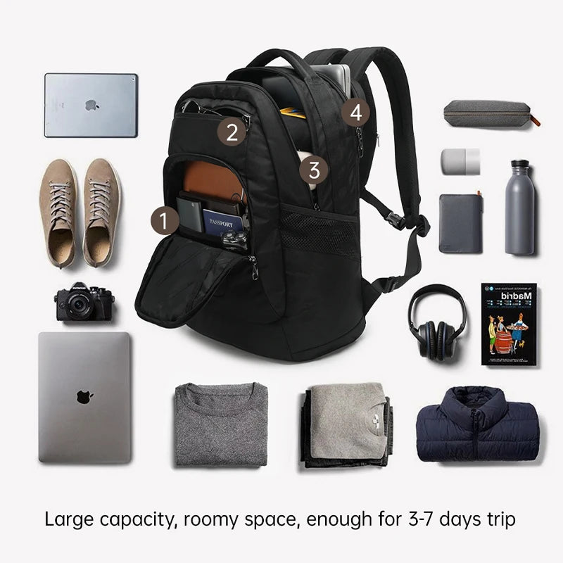 Lifetime Warranty Backpack For Men Anti Theft 15.6" Laptop Backpack Bag Waterproof Travel Bag Fashion Mochilas School Backpacks