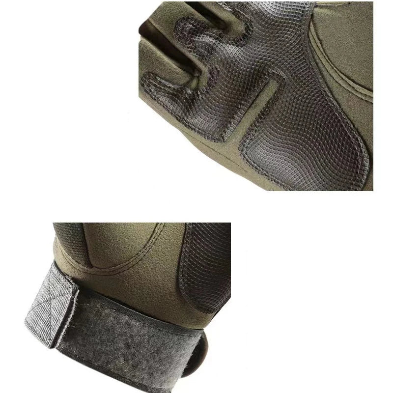 Men's Tactical Gloves Shooting Gloves Fitness Protection Sports Motorcycle Hunting Shooting Full Finger Climing Walking Gloves