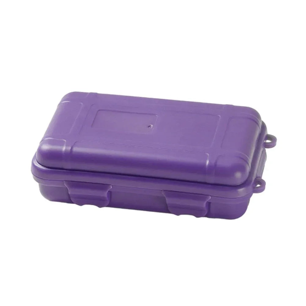Small EDC-Tool Airtight Waterproof Plastic Box Portable Shockproof Sealed Containers Outdoor Travel Camping Survival Box