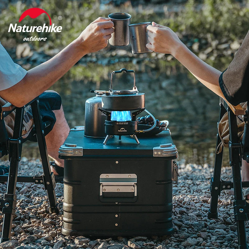Naturehike Faint Star Camping IGT Stove Outdoor Foldable Gas Stove Butane Fuel Stove Tourist Gas Burner Picnic Stove  Cookware
