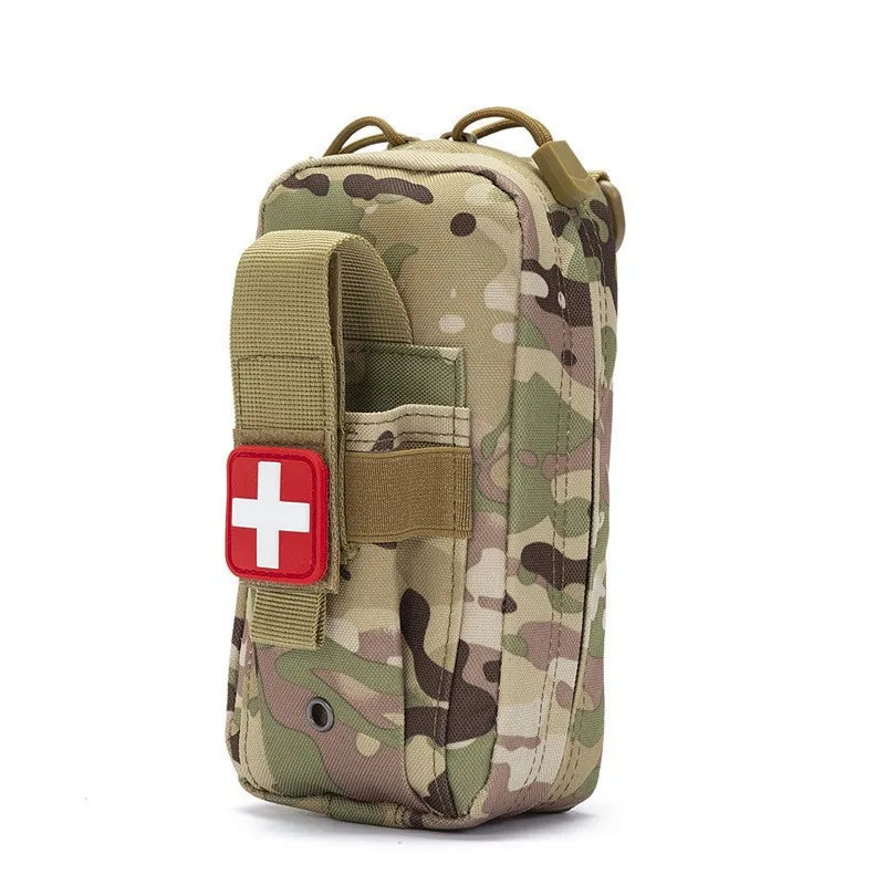 First Aid Kit Medical EDC Pouch Tactical Outdoor Medical Bag Tourniquet Scissors Waist Bag Tactical Survival Bag