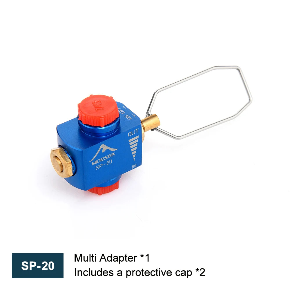 Widesea Camping Stove Propane Refill Adapter Gas Burner Gas Filling Butane Cylinder Tank LPG Saver Camping Equipment