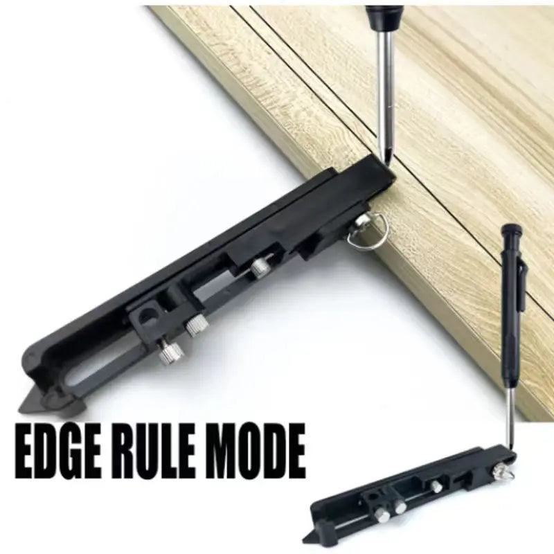 Measuring Anti Form Multi-function Adjustable Profile Scribing Ruler Deep Hole Pencil Contour Gauge DIY Woodworking Compass Tool