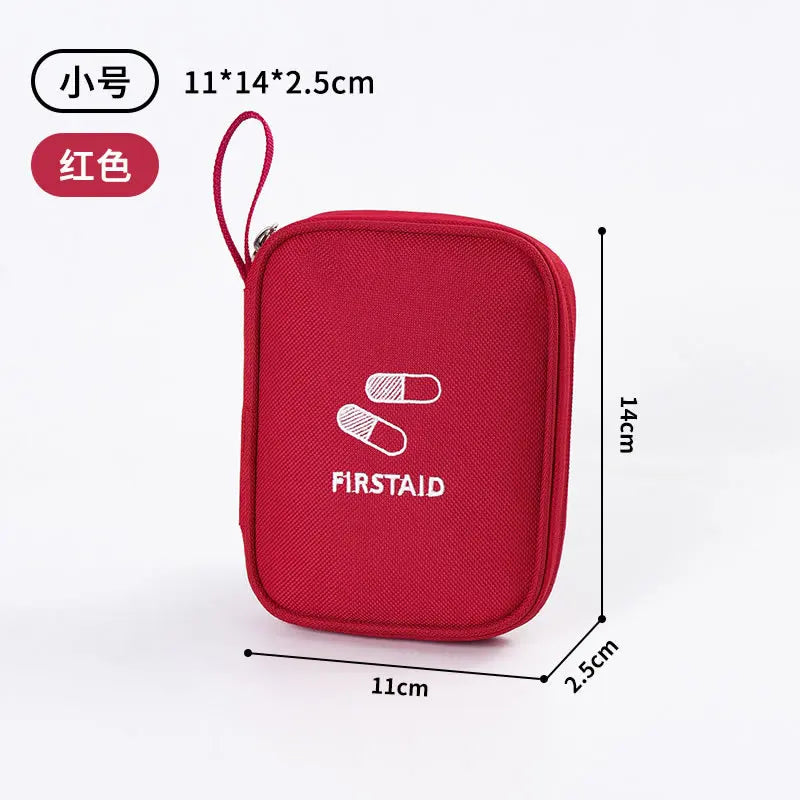 Portable Empty First Aid Kit Medicine Storage Bag Mini Medical Kit Organizer for Travel Sports Pills Management First Aid Bag