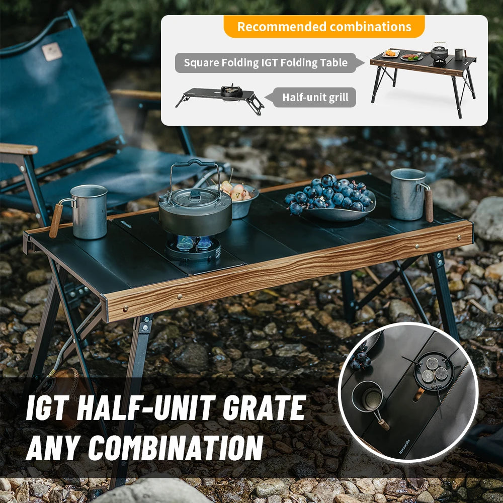 Naturehike Faint Star Camping IGT Stove Outdoor Foldable Gas Stove Butane Fuel Stove Tourist Gas Burner Picnic Stove  Cookware