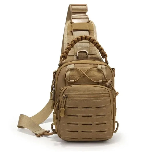 Outdoor Sport Sling Bag Pack Crossbody Shoulder Backpack EDC Assault Range Bag for Climbing Hiking Cycling Hunting Travel