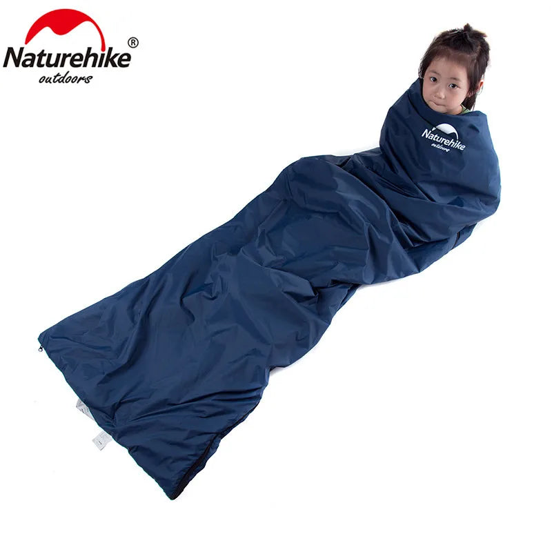 Naturehike Newest Sleeping Bag Ultralight Waterproof Cotton Sleeping Bag Nature Hike Summer Hiking Camping Tent Sleeping Bag