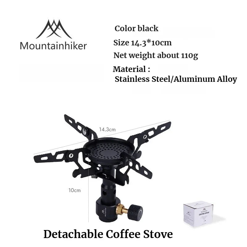 Mountainhiker Outdoor 3300W high power Gas Stove Mini Camping Gas Burner Portable Picnic Hiking Cooking Stove Survival Furnace