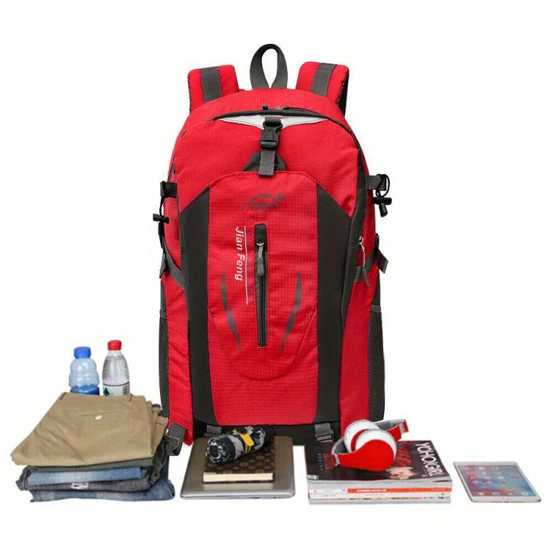 Outdoor Backpack Men's Large Capacity Travel Lightweight Casual Hiking Backpack Sports Waterproof Travel Mountaineering Bag