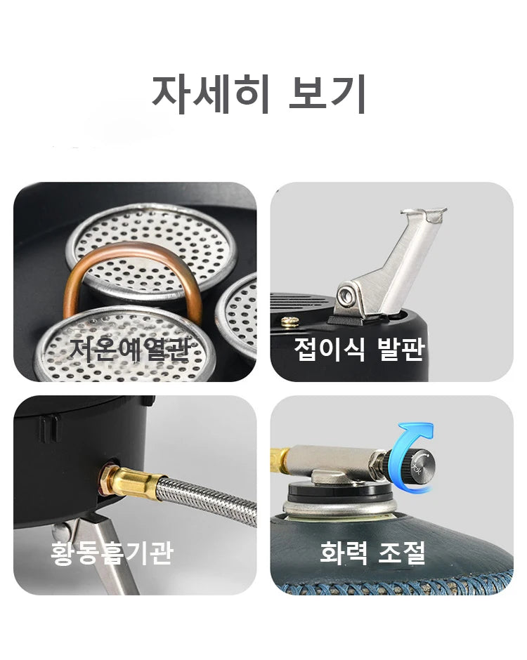 Naturehike Faint Star Camping IGT Stove Outdoor Foldable Gas Stove Butane Fuel Stove Tourist Gas Burner Picnic Stove  Cookware