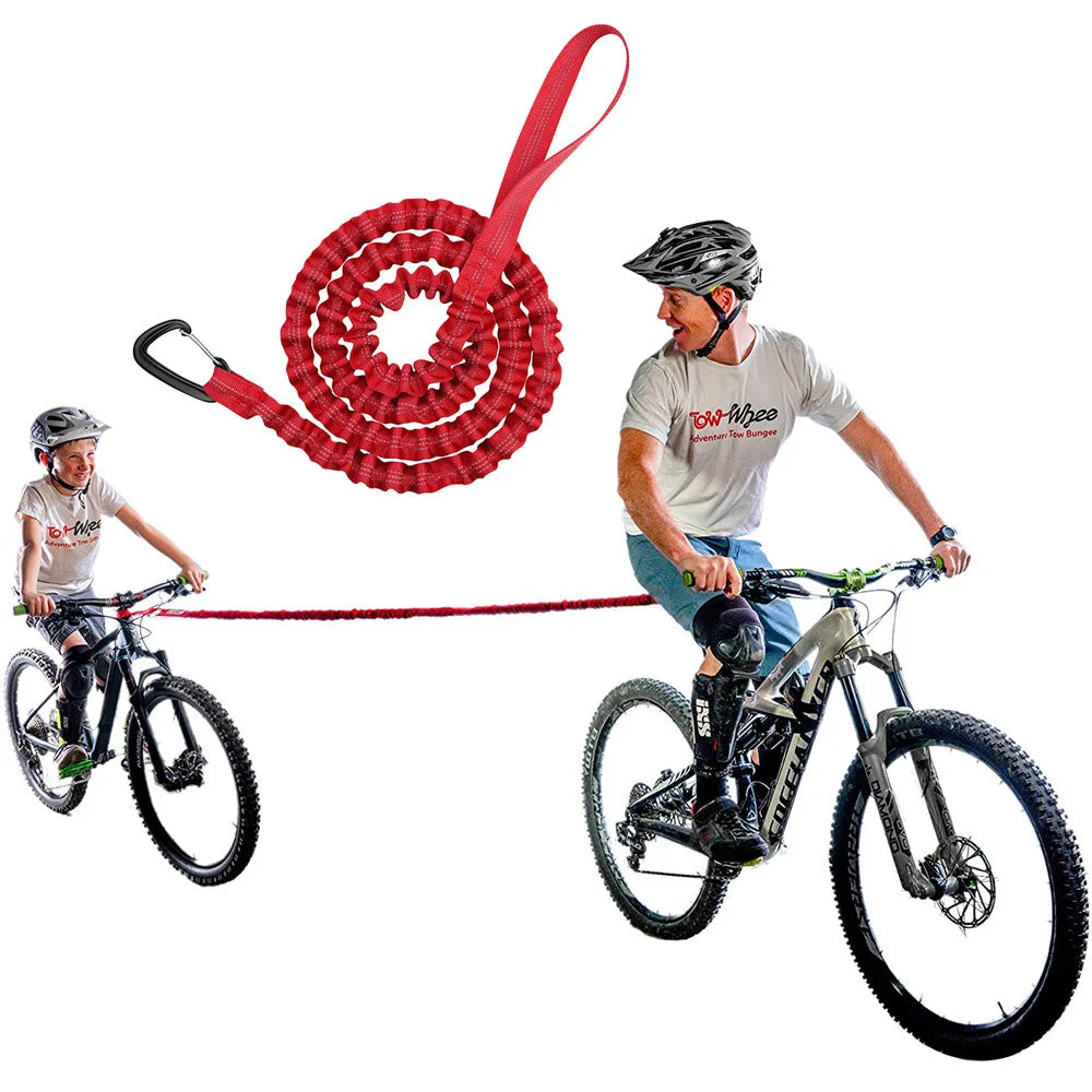 Bicycle Tow Rope Super strong tension Convenient Trailer Rope Bicycle Traction Rope Mountain Bike Parent-Child Pull Rope
