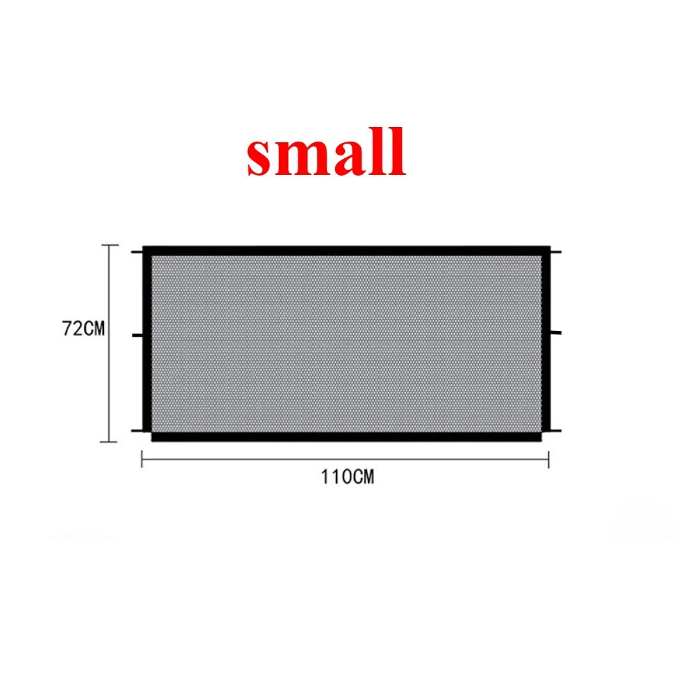 Dog Fence Netting Dog Safety Fence Doorway Barrier Pet Network Folding Breathable Mesh Play Doorway Pet Products Protect