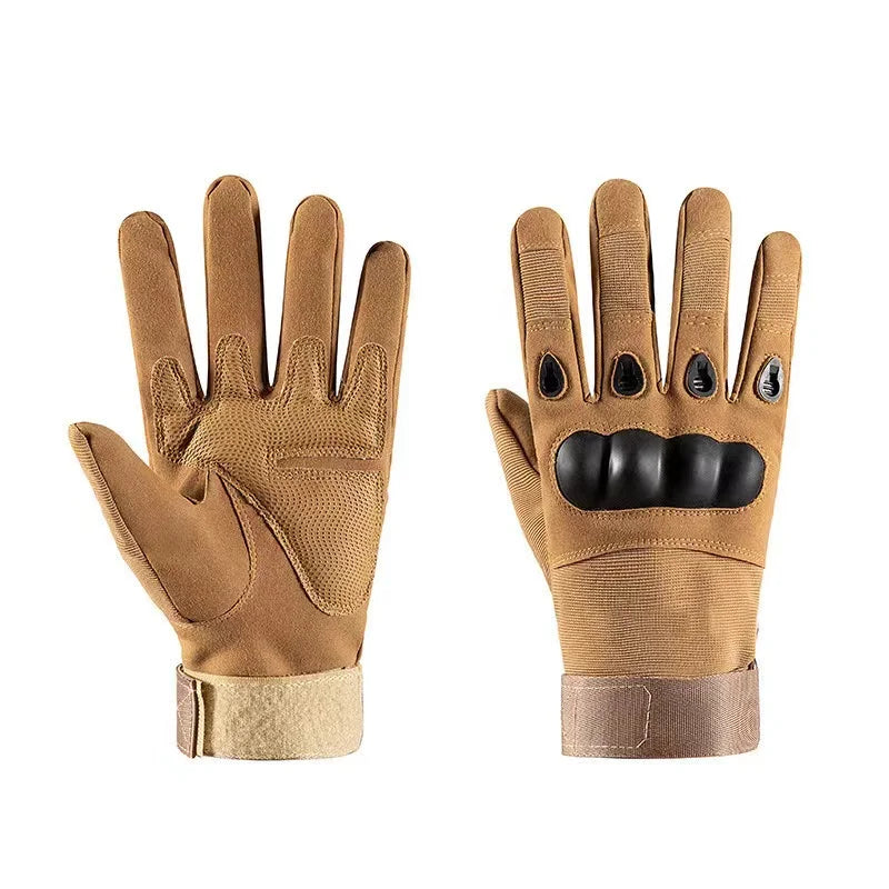 Men's Tactical Gloves Shooting Gloves Fitness Protection Sports Motorcycle Hunting Shooting Full Finger Climing Walking Gloves