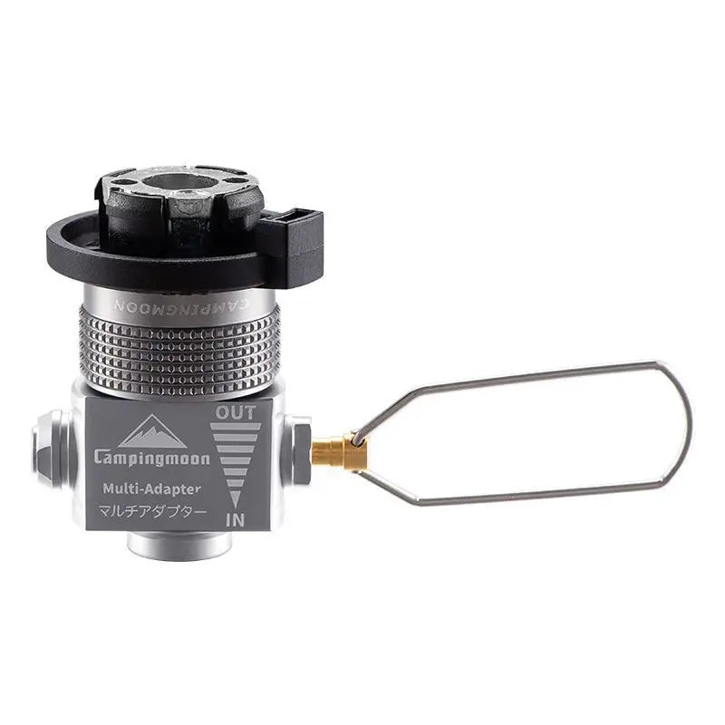 Camping Gas Tank Multi Adapter Campingmoon Z15 Pressure Relief Valve Refilling Gas Tank Charging Adapter