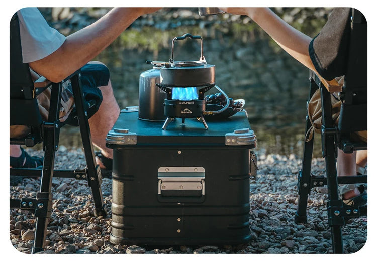 Naturehike Faint Star Camping IGT Stove Outdoor Foldable Gas Stove Butane Fuel Stove Tourist Gas Burner Picnic Stove  Cookware