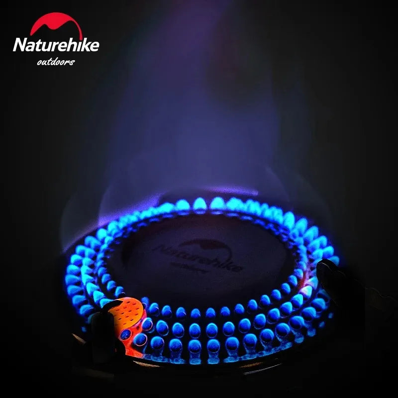 Naturehike 2026 New Camping Gas Stove High FirePower Folding Stable Gas Burner Picnic Hiking Winter Portable Cookingware Stove
