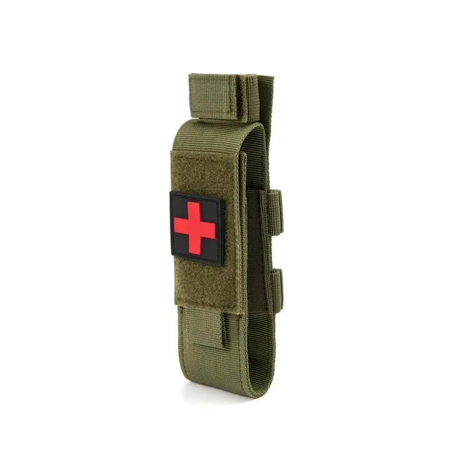 Tactical Outdoor First Aid Kit Tourniquet Molle Survival Kit Pouch Nursing Rack Medical Equipment Scissor Bag Outdoor gear