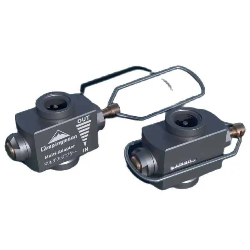 Camping Gas Tank Multi Adapter Campingmoon Z15 Pressure Relief Valve Refilling Gas Tank Charging Adapter