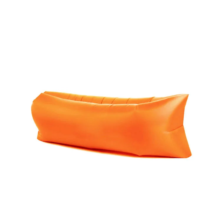Inflatable Sofa Cushion Camping Air Tent Bed Sleeping Bag Lazy Beach Air Mattress Folding Lounger Chair Garden Outdoor Furniture
