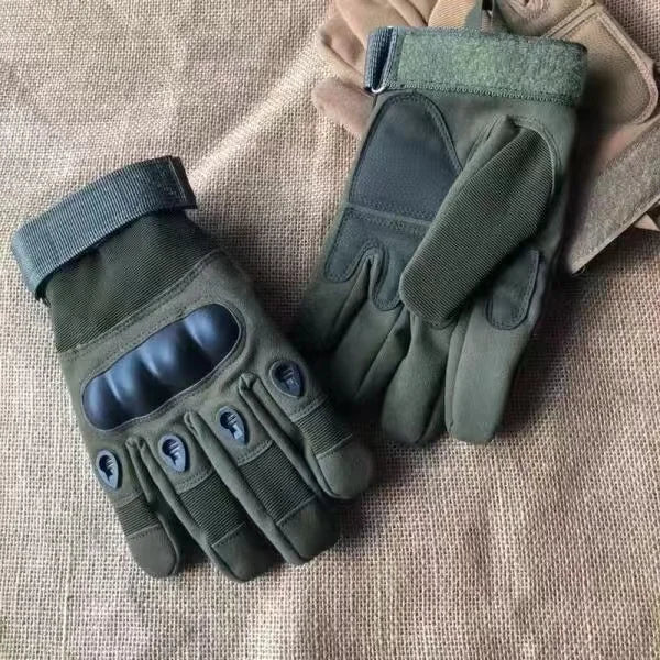 Men's Tactical Gloves Shooting Gloves Fitness Protection Sports Motorcycle Hunting Shooting Full Finger Climing Walking Gloves