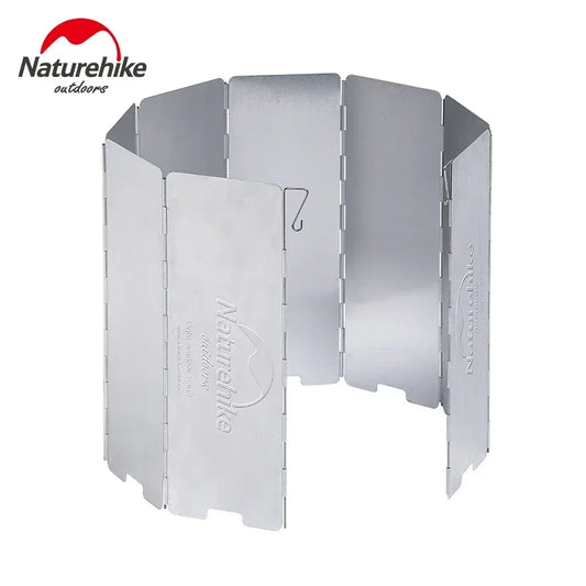 Naturehike-Windproof Folding Screen, Outdoor Camping Stove, Cooking Windshield, Windproof Accessories