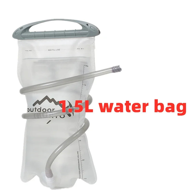 INOXTO 250ml 500ml Outdoor Running Sports PEVA Water Bottle Mountain Biking Water Bladder Soft Water Bottles for Cycling Hiking