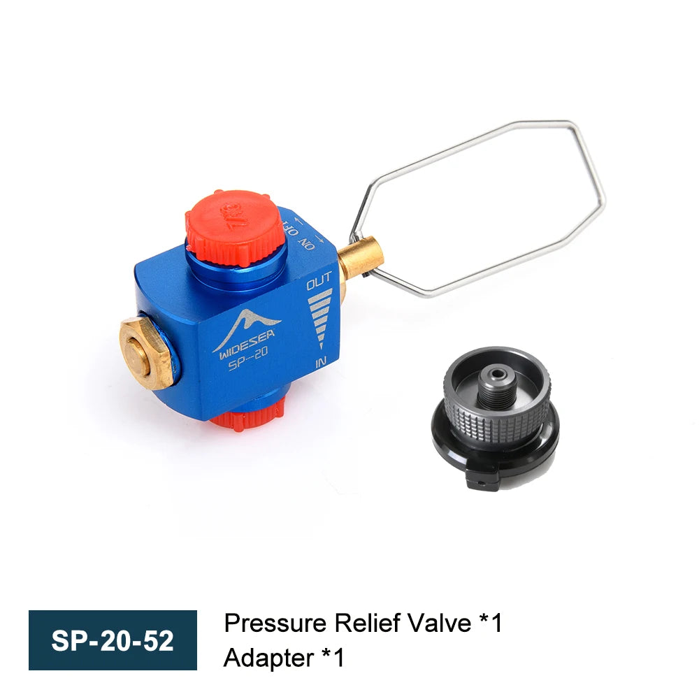 Widesea Camping Stove Propane Refill Adapter Gas Burner Gas Filling Butane Cylinder Tank LPG Saver Camping Equipment