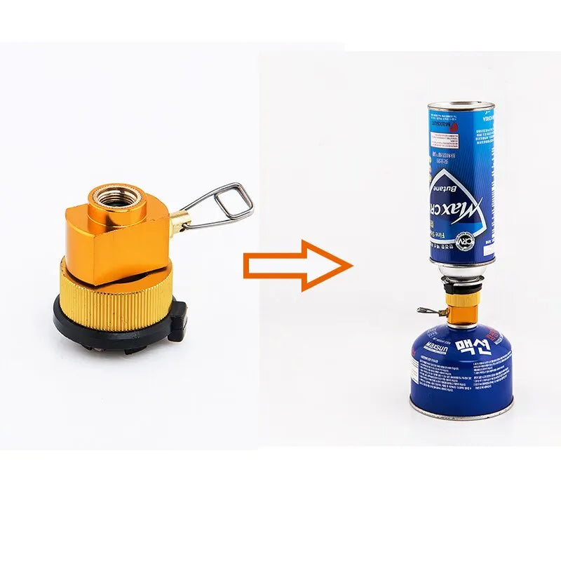 Widesea Camping Stove Propane Refill Adapter Gas Burner Gas Filling Butane Cylinder Tank LPG Saver Camping Equipment