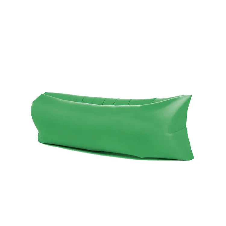Inflatable Sofa Cushion Camping Air Tent Bed Sleeping Bag Lazy Beach Air Mattress Folding Lounger Chair Garden Outdoor Furniture