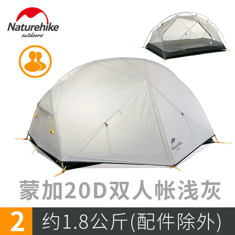 Naturehike Mongar 2 Man Tents Professional Outdoor Camping Tent