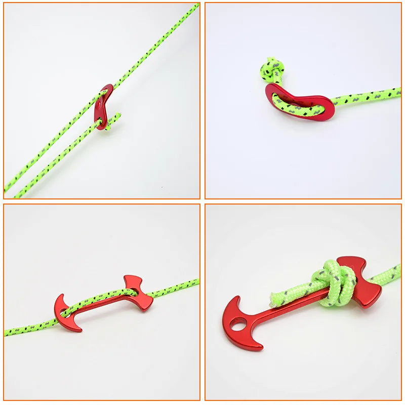5M/10M/20M/50M Reflective Tent Rope Guylines Nylon Tent Line Cord Rescue Umbrella Paracord Rope Camping Hiking Tent Accessories