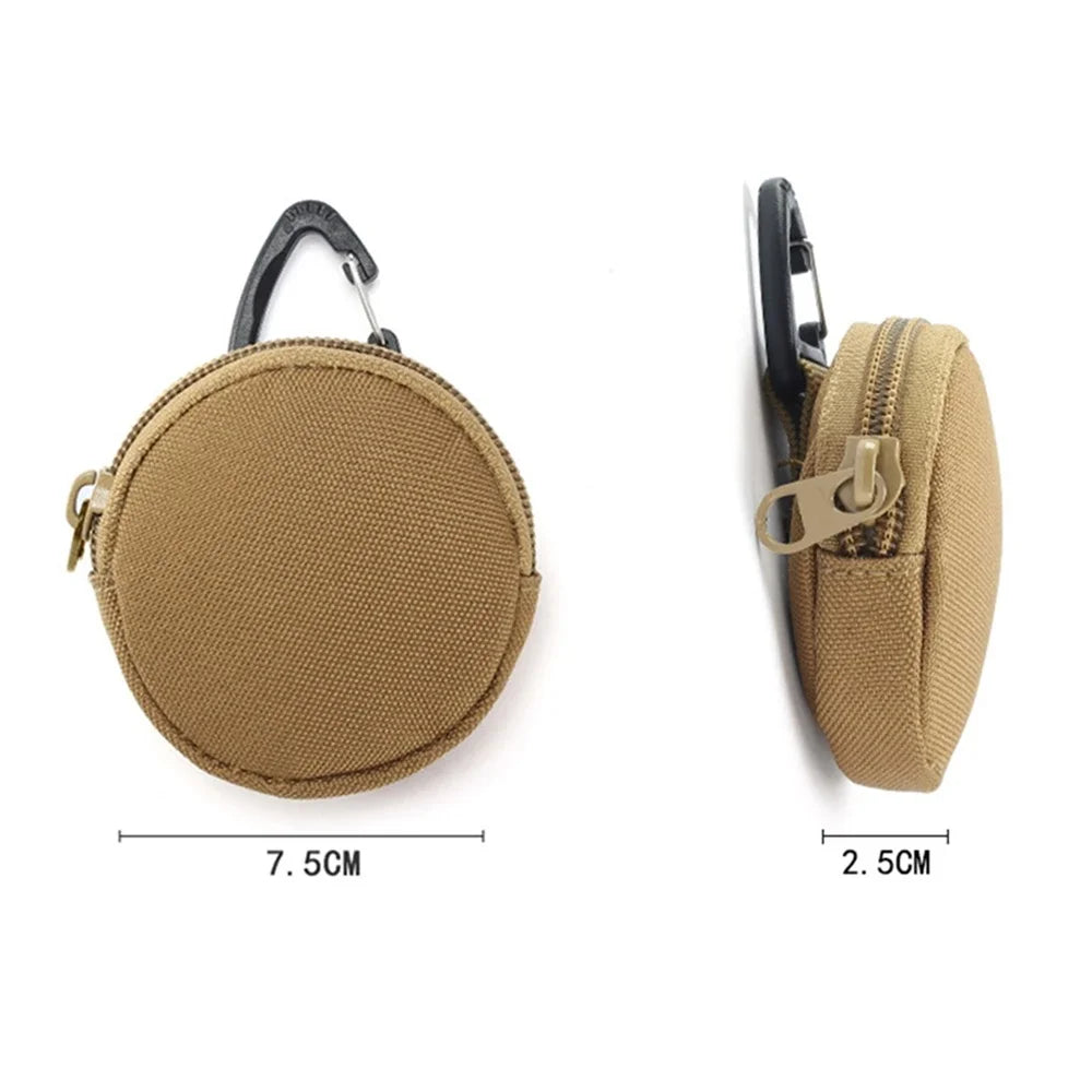Ultralight Outdoor Bag Mini Men Women Key Headset Purse Oxford Cloth Wear Resistant Simplicity Belt Bag For Camping Hiking Sport