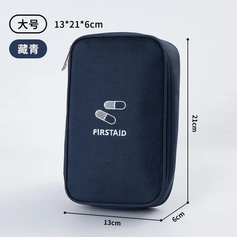 Portable Empty First Aid Kit Medicine Storage Bag Mini Medical Kit Organizer for Travel Sports Pills Management First Aid Bag