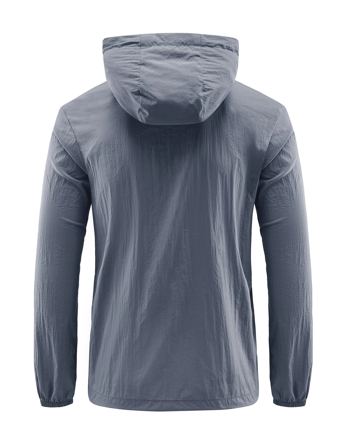 Summer Outdoor Quick Dry Sun-Protective Thin Jacket Men Hiking Fishing Cycling Hooded Gym Sport Windbreaker Ultra Light Coats