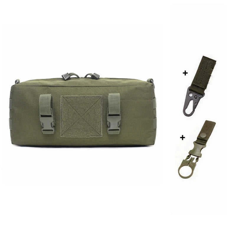 Outdoor Backpack Travel Camping Bag Nylon Outdoor Sports Fishing Sling Accessory Hiking Men Molle Pouch