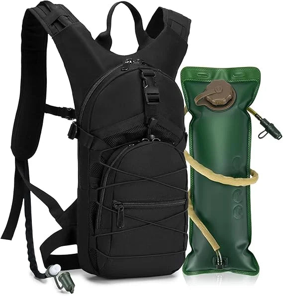 Hydrating Pack Backpack Daypack Water Backpack with 3L BPA Free Leak-Proof Water Bladder for Hiking Running Cycling Hunting